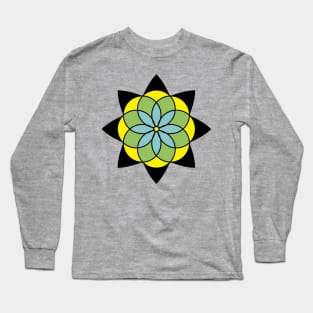 Seed of Life Mandala Long Sleeve T-Shirt